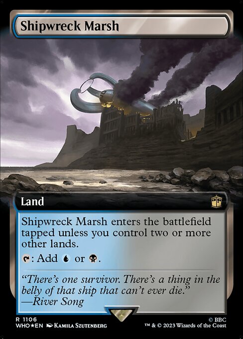 Magic the Gathering Card - Shipwreck Marsh - MTG Circle