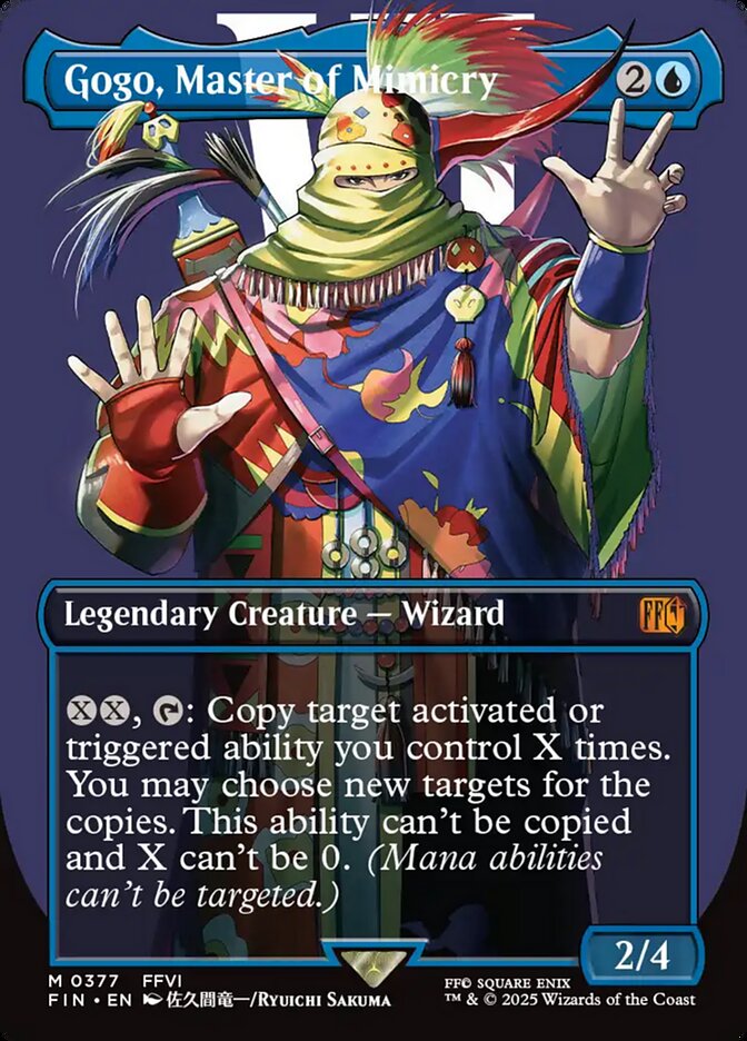 Magic the Gathering Card - Gogo, Master of Mimicry - MTG Circle