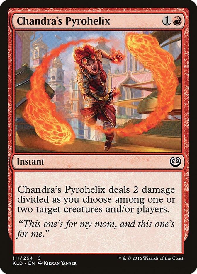 Magic the Gathering Card - Chandra's Pyrohelix - MTG Circle