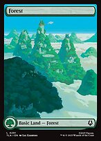 Magic the Gathering Card - Forest - MTG Circle