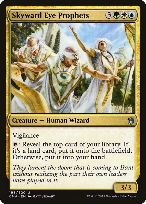 Magic the Gathering Card - Skyward Eye Prophets - MTG Circle