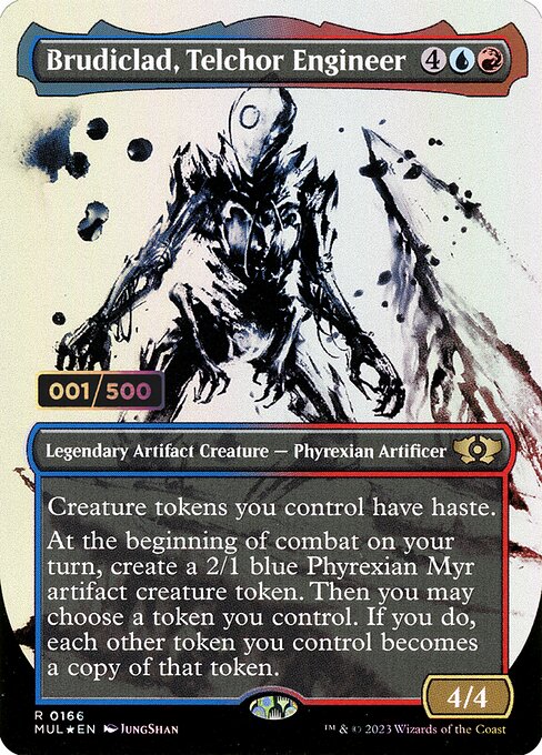 Magic the Gathering Card - Brudiclad, Telchor Engineer - MTG Circle