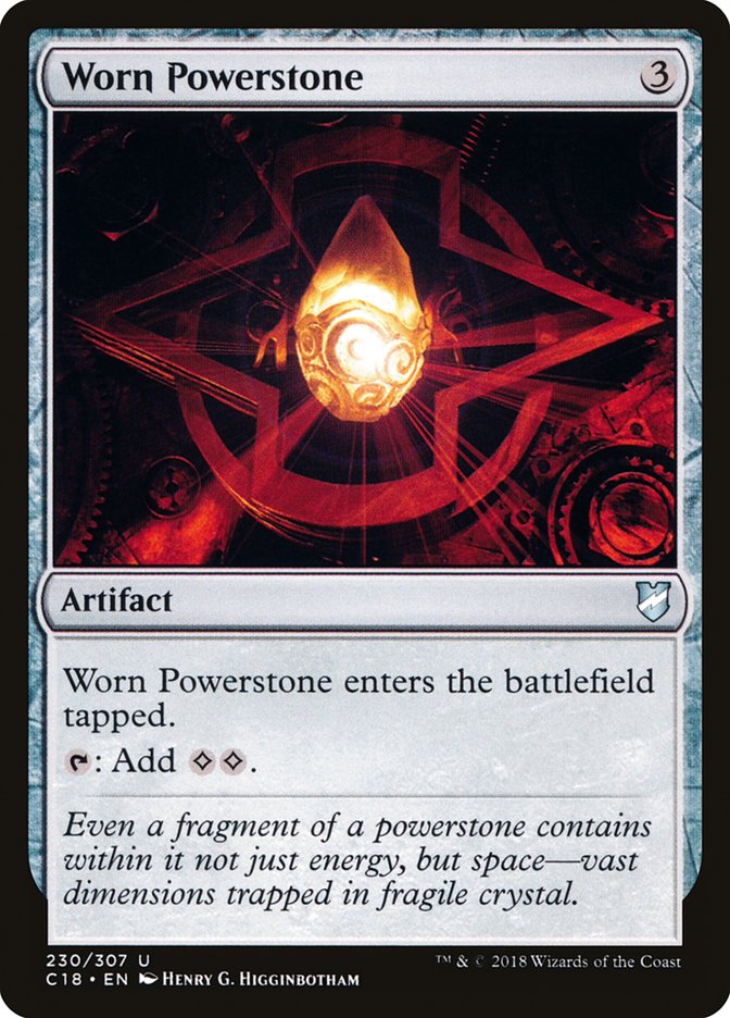 Magic the Gathering Card - Worn Powerstone - MTG Circle