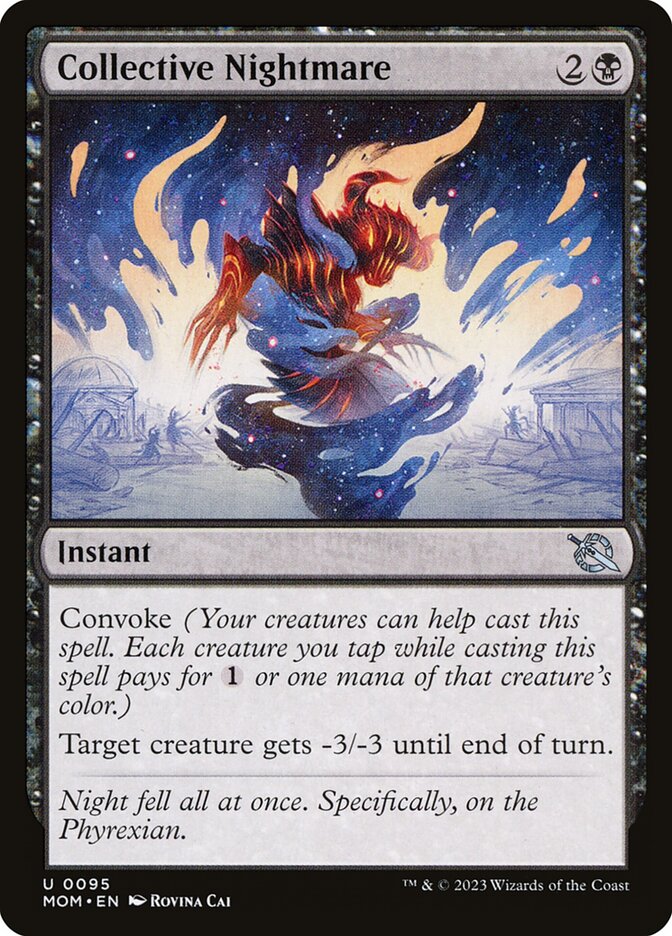 Magic the Gathering Card - Collective Nightmare - MTG Circle