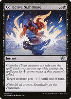 Magic the Gathering Card - Collective Nightmare - MTG Circle