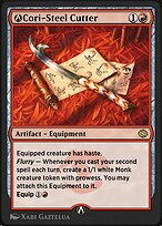 Magic the Gathering Card - A-Cori-Steel Cutter - MTG Circle