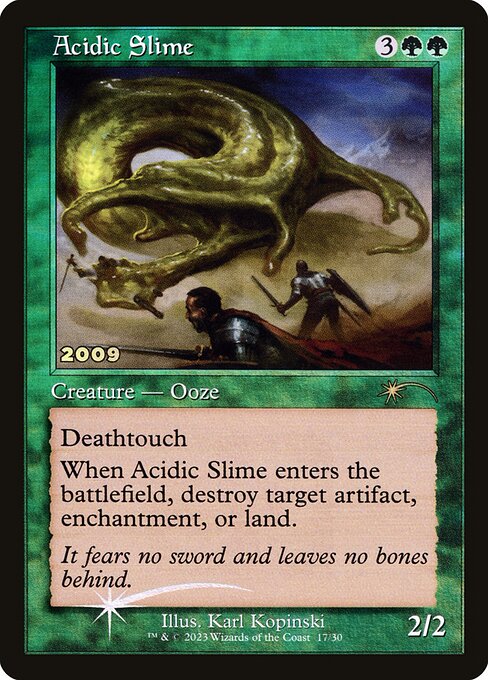 Magic the Gathering Card - Acidic Slime - MTG Circle