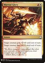 Magic the Gathering Card - Martial Glory - MTG Circle