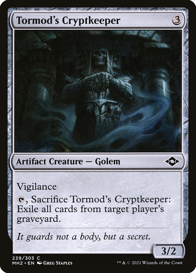 Magic the Gathering Card - Tormod's Cryptkeeper - MTG Circle