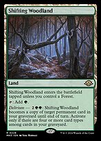 Magic the Gathering Card - Shifting Woodland - MTG Circle