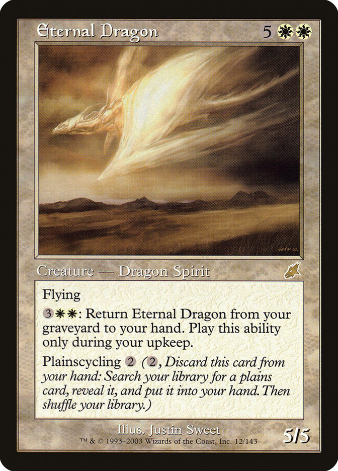 Magic the Gathering Card - Eternal Dragon - MTG Circle