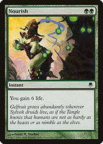 Magic the Gathering Card - Nourish - MTG Circle