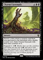 Magic the Gathering Card - Charnel Serenade - MTG Circle