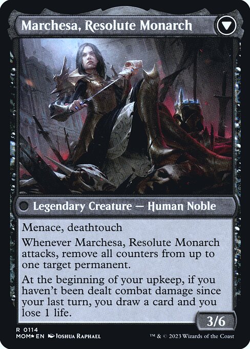 Magic the Gathering Card - Marchesa, Resolute Monarch - MTG Circle