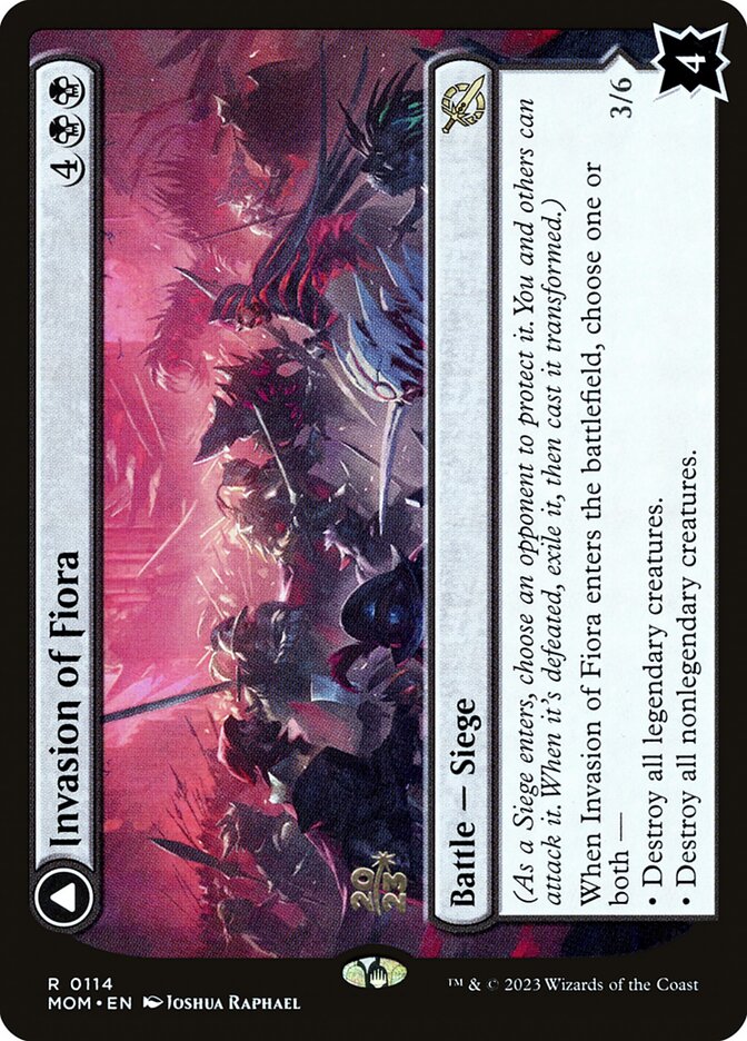 Magic the Gathering Card - Invasion of Fiora - MTG Circle