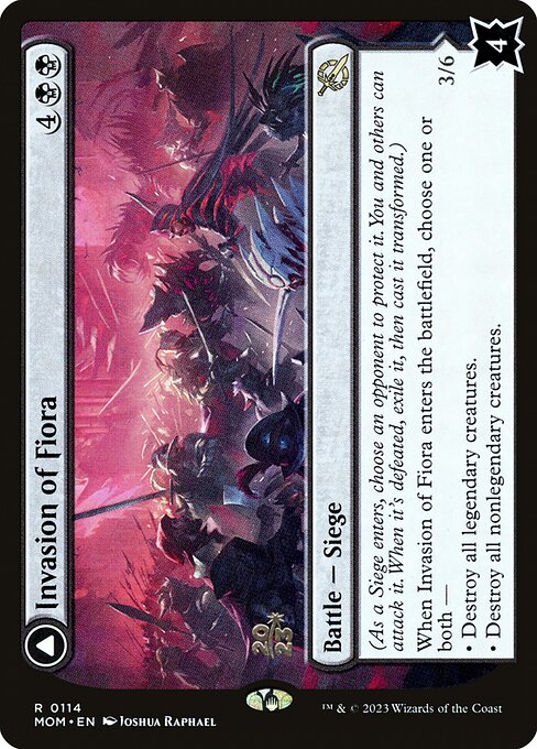 Magic the Gathering Card - Invasion of Fiora - MTG Circle