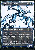 Magic the Gathering Card - Quicksilver Fisher - MTG Circle