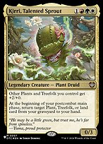 Magic the Gathering Card - Kirri, Talented Sprout - MTG Circle
