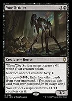 Magic the Gathering Card - Woe Strider - MTG Circle