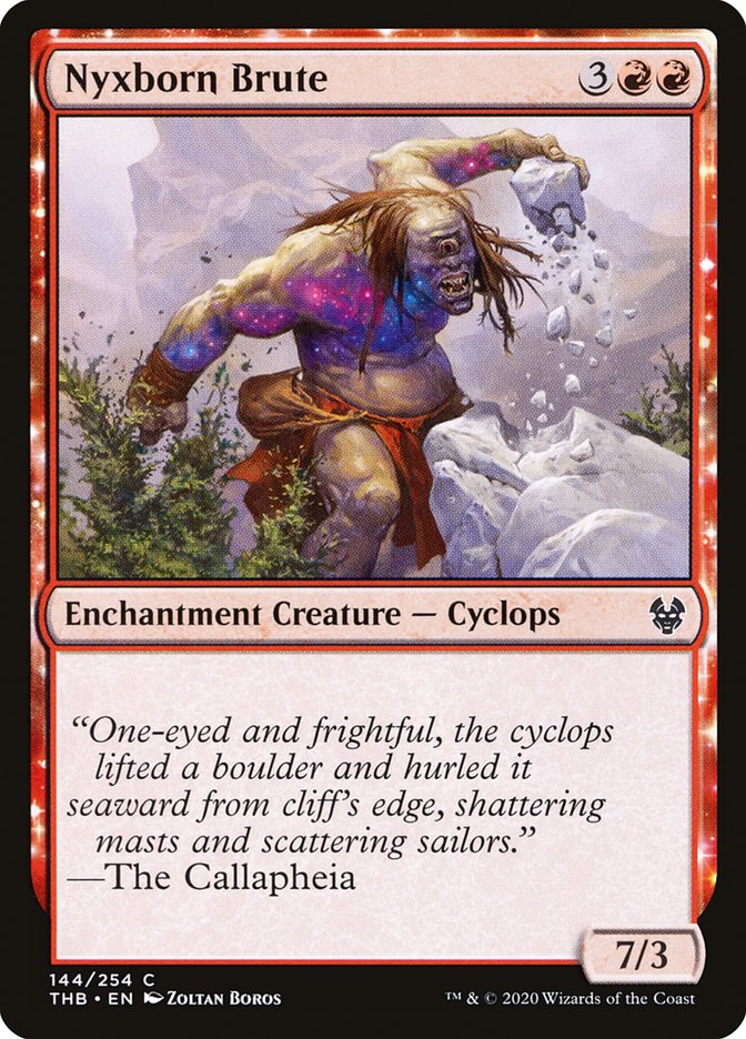 Magic the Gathering Card - Nyxborn Brute - MTG Circle