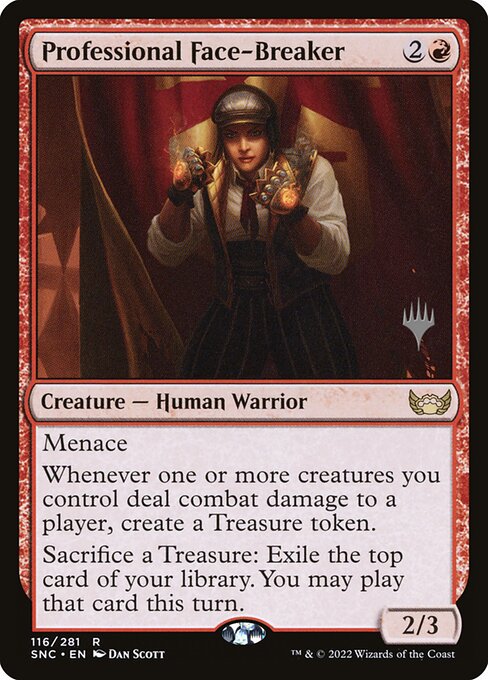 Magic the Gathering Card - Professional Face-Breaker - MTG Circle