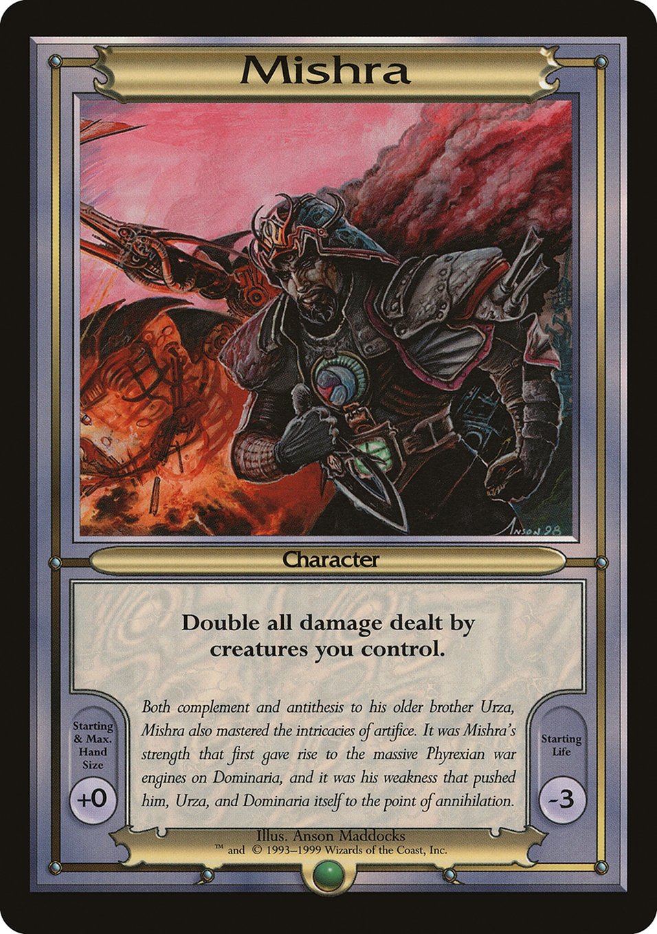 Magic the Gathering Card - Mishra - MTG Circle
