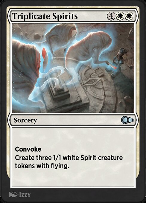 Magic the Gathering Card - Triplicate Spirits - MTG Circle
