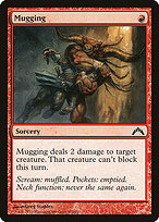 Magic the Gathering Card - Mugging - MTG Circle