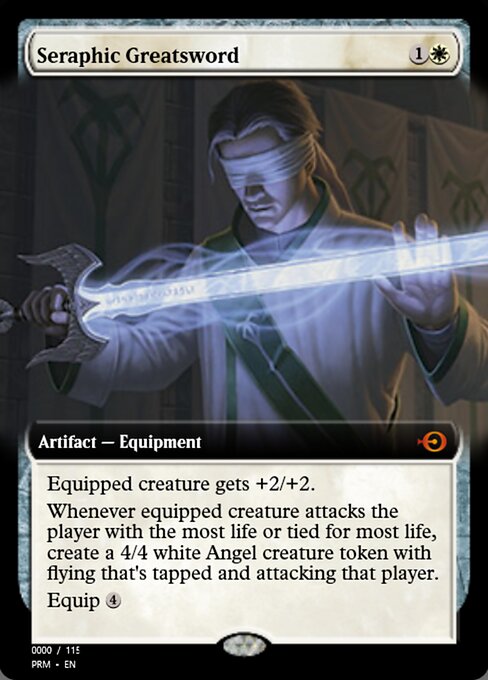Magic the Gathering Card - Seraphic Greatsword - MTG Circle