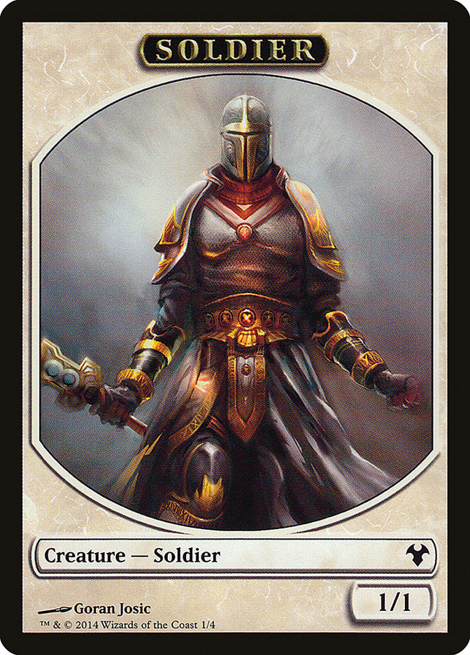 Magic the Gathering Card - Soldier - MTG Circle