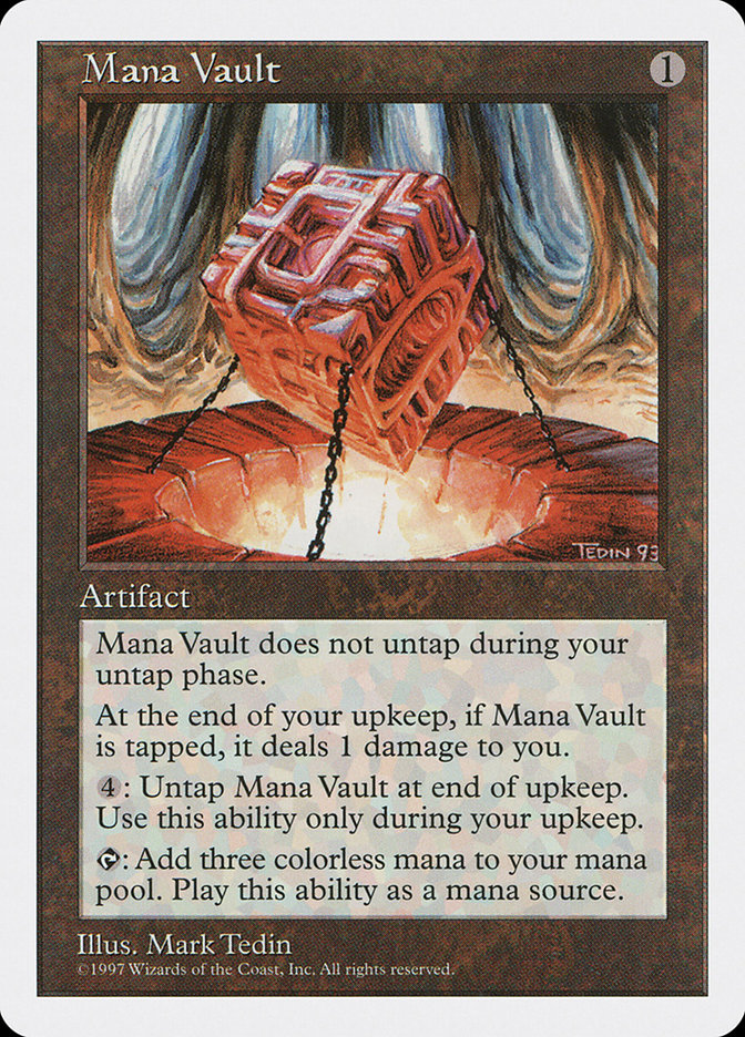 Magic the Gathering Card - Mana Vault - MTG Circle