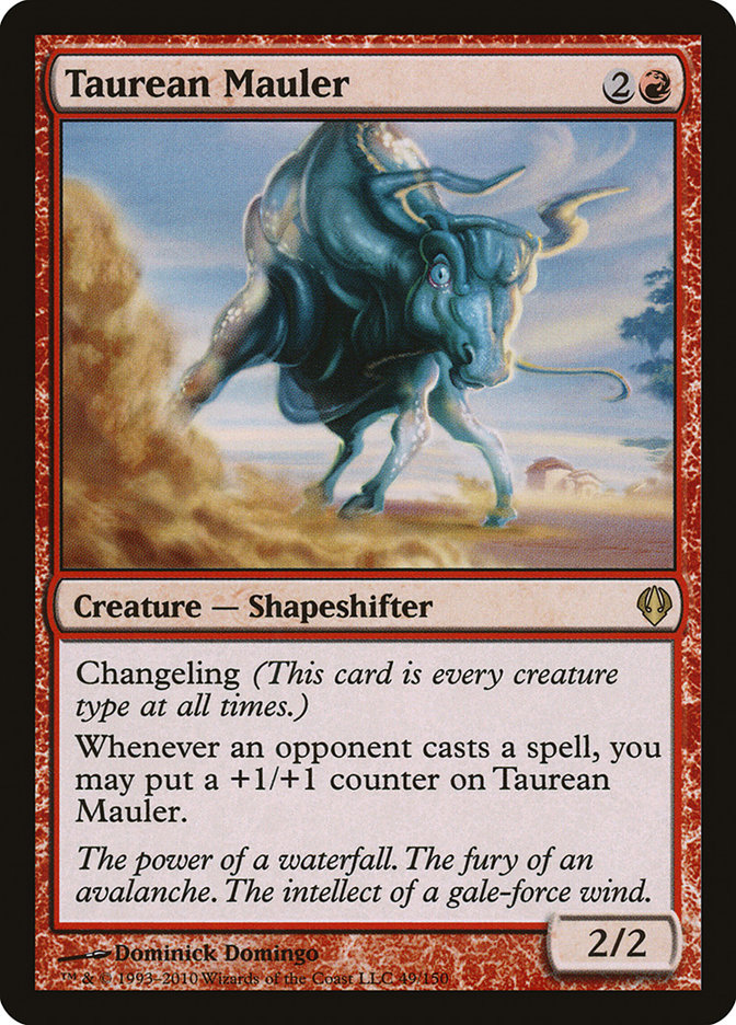 Magic the Gathering Card - Taurean Mauler - MTG Circle