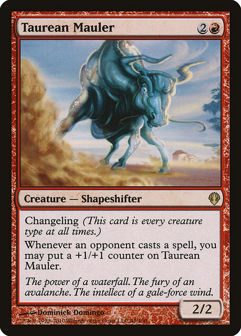 Magic the Gathering Card - Taurean Mauler - MTG Circle