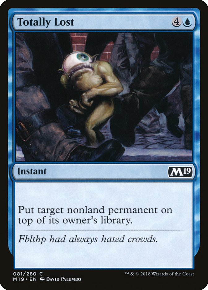 Magic the Gathering Card - Totally Lost - MTG Circle