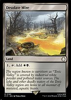Magic the Gathering Card - Desolate Mire - MTG Circle