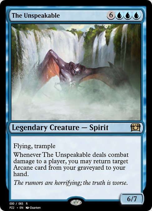 Magic the Gathering Card - The Unspeakable - MTG Circle