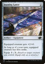 Magic the Gathering Card - Jousting Lance - MTG Circle