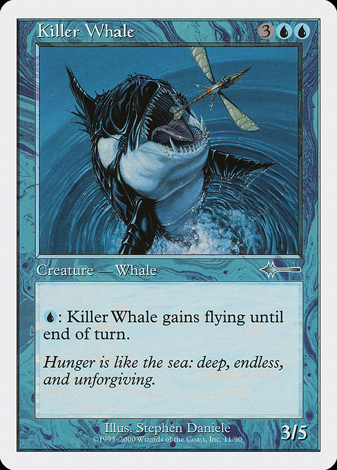 Magic the Gathering Card - Killer Whale - MTG Circle