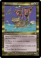 Magic the Gathering Card - Skeleton Ship - MTG Circle