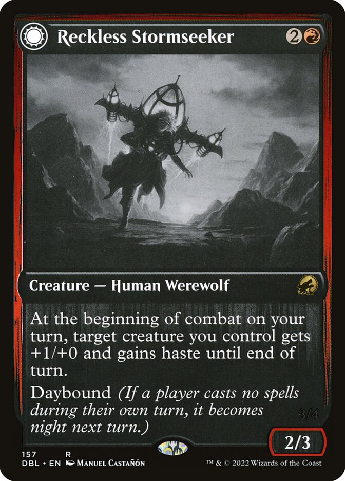 Magic the Gathering Card - Reckless Stormseeker - MTG Circle
