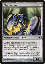 Magic the Gathering Card - Myr Servitor - MTG Circle