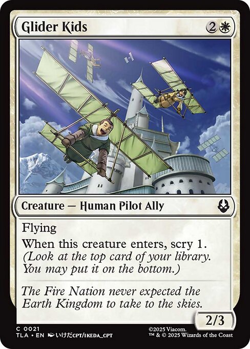 Magic the Gathering Card - Glider Kids - MTG Circle