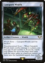 Magic the Gathering Card - Canoptek Wraith - MTG Circle