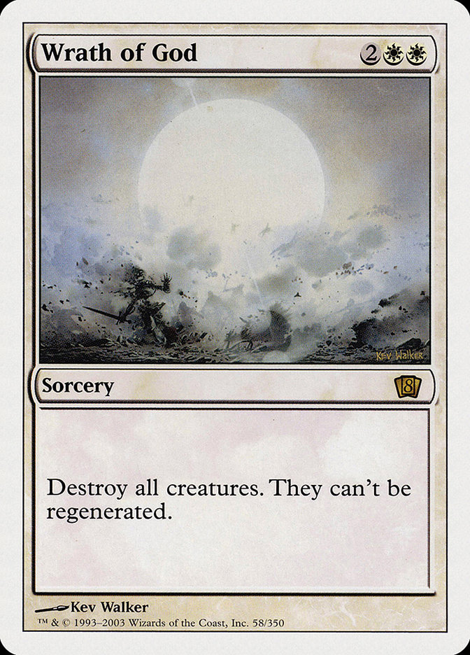 Magic the Gathering Card - Wrath of God - MTG Circle