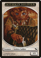 Magic the Gathering Card - Kithkin Soldier - MTG Circle
