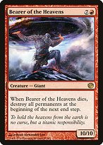 Magic the Gathering Card - Bearer of the Heavens - MTG Circle