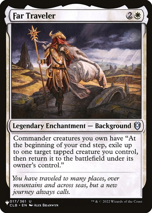 Magic the Gathering Card - Far Traveler - MTG Circle