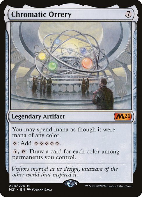 Magic the Gathering Card - Chromatic Orrery - MTG Circle