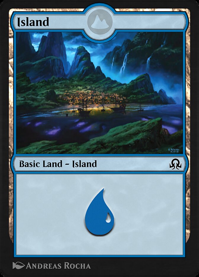 Magic the Gathering Card - Island - MTG Circle