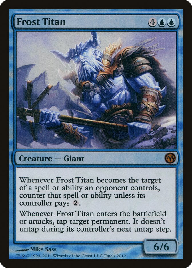 Magic the Gathering Card - Frost Titan - MTG Circle